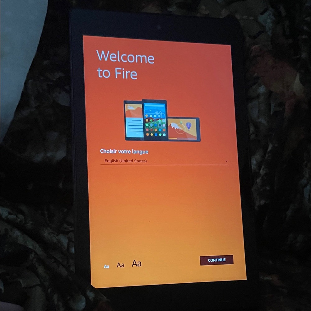 Amazon Fire Tablet - Midnight Black